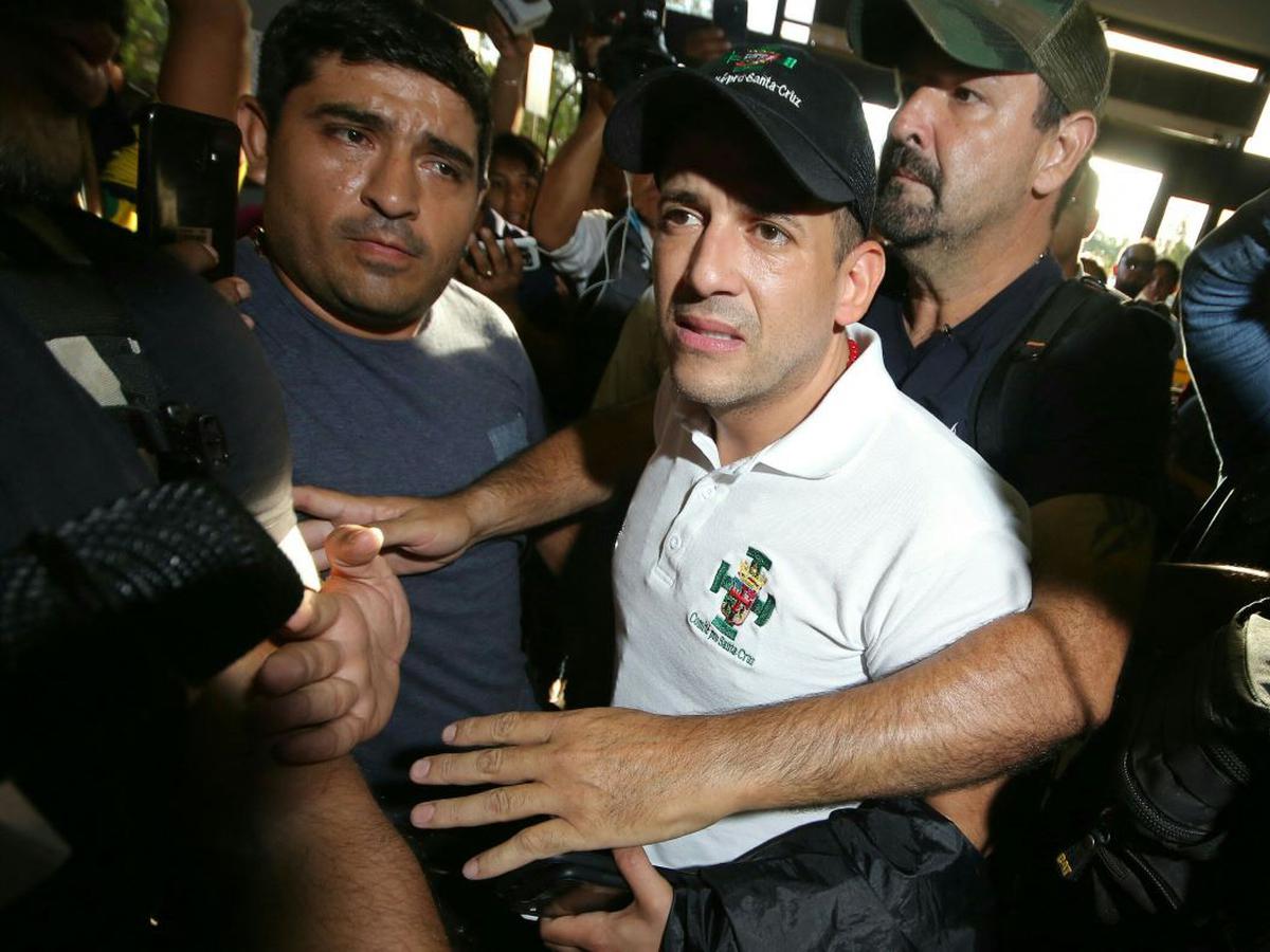 Opositores repudian detención y piden la liberación de gobernador boliviano