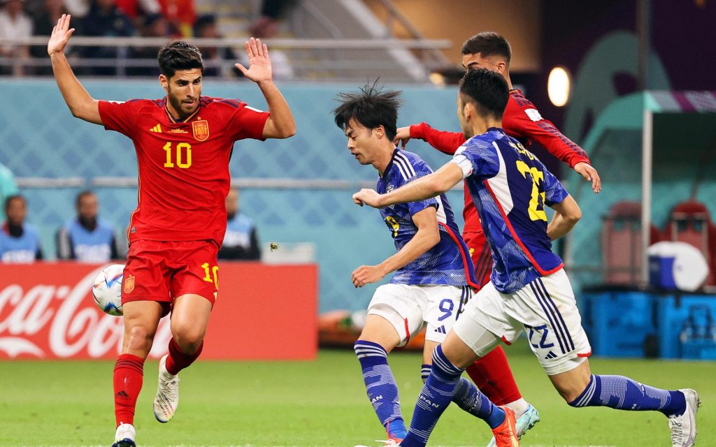 Japón pasa como primera de grupo, seguido de España que logra avanzar a octavos de final
