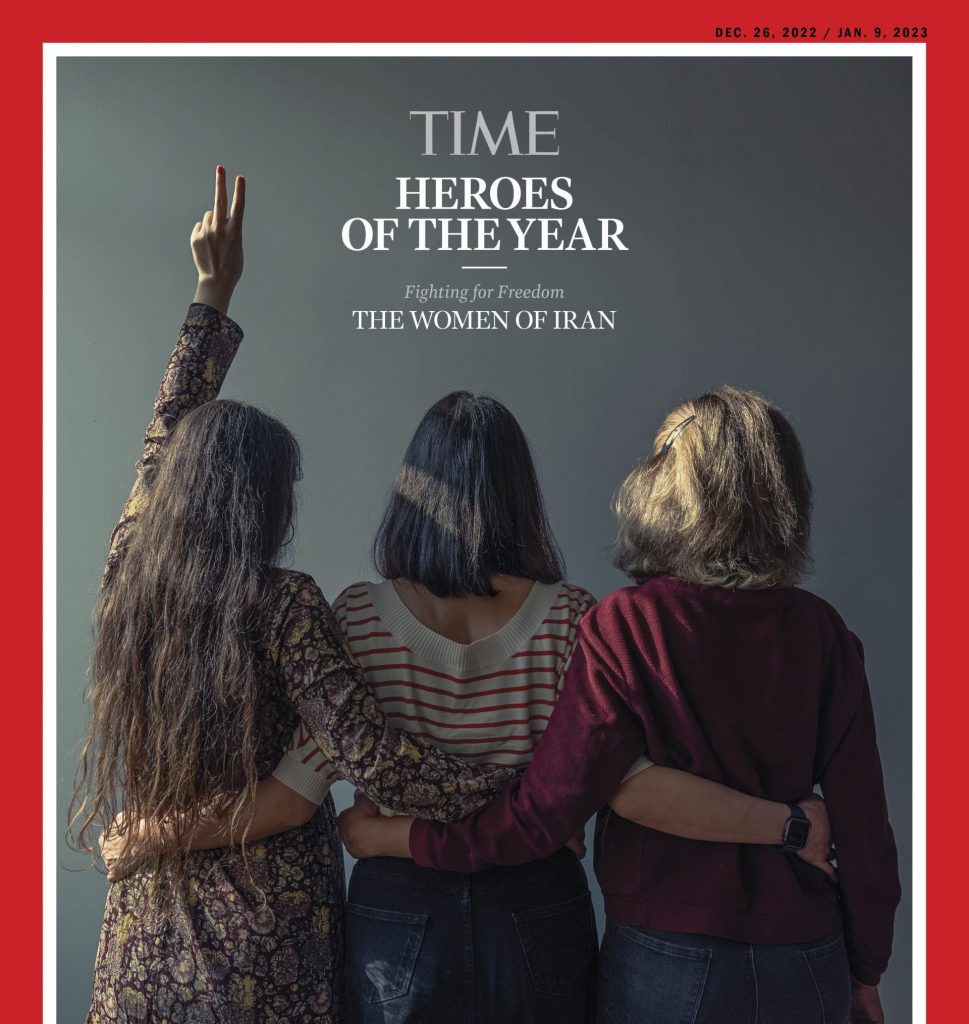 Revista Time designa a las mujeres de Irán como "héroes del año"