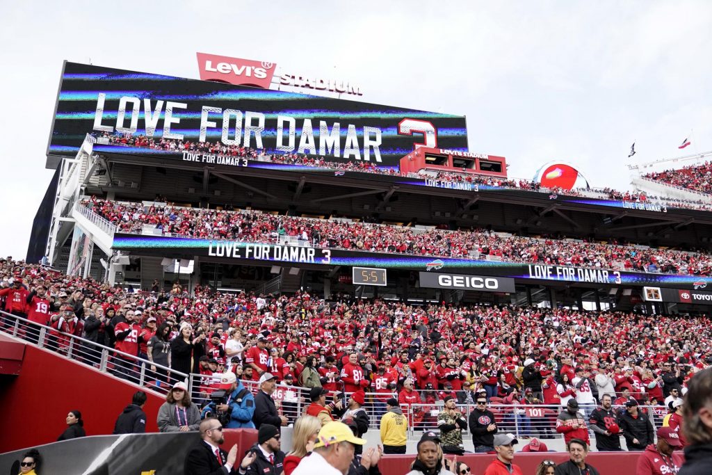 Damar Hamlin fue homenajeado por los Buffalo Bills con triunfo ante los Patriots