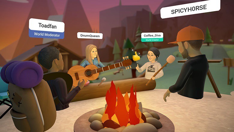 Meta prueba los mundos exclusivos en su aplicación social Horizon Worlds