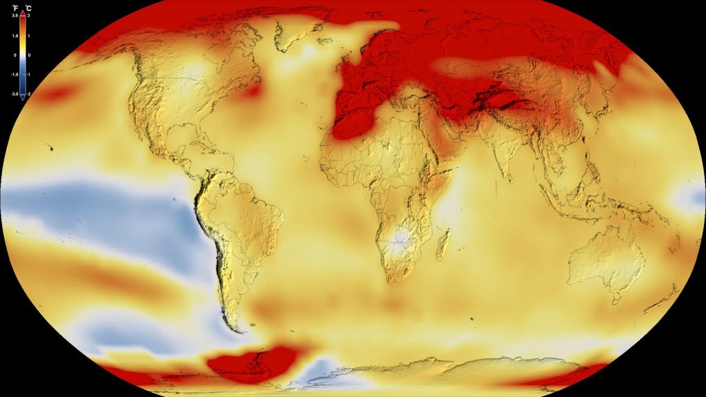 Calentamiento global no cesa: la NASA registró el 2022 como el año más cálido