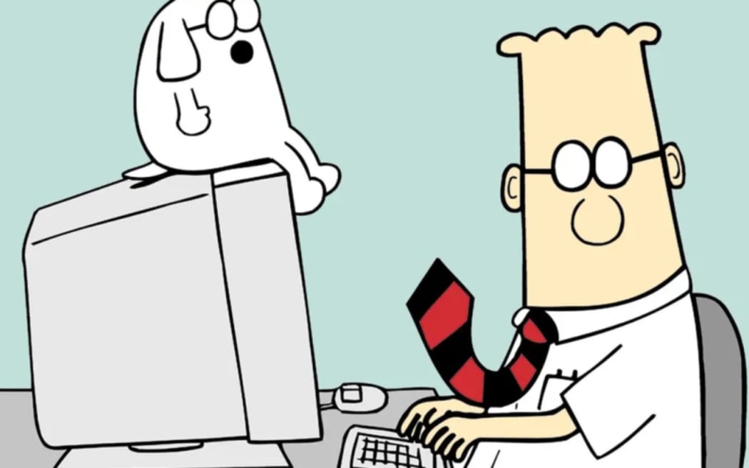 Diarios de EEUU cancelan tira cómica Dilbert por comentarios racistas de su autor