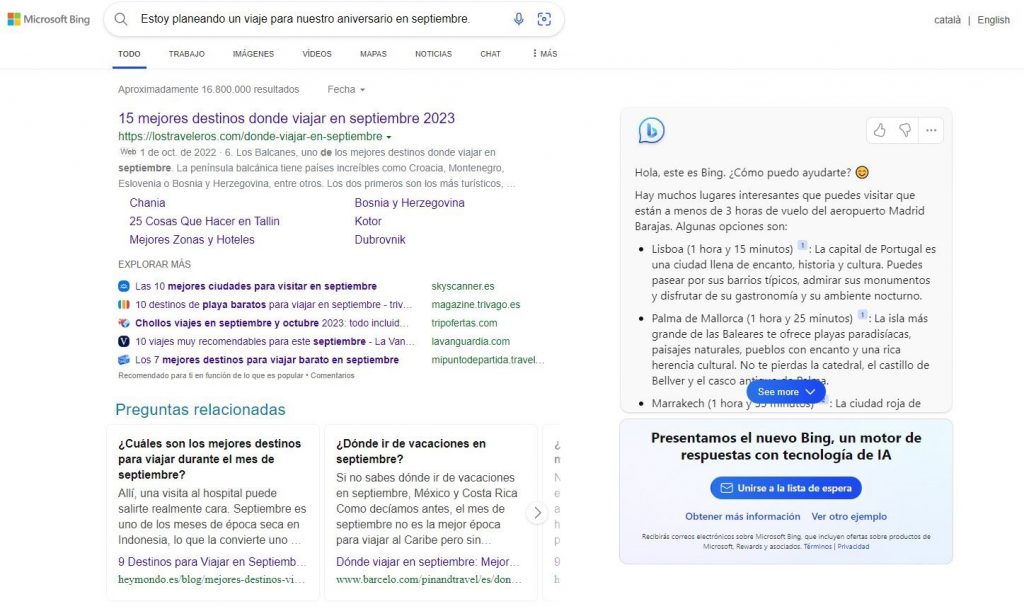 Para China, ChatGPT es un ejemplo del "desarrollo estratégico" de la IA