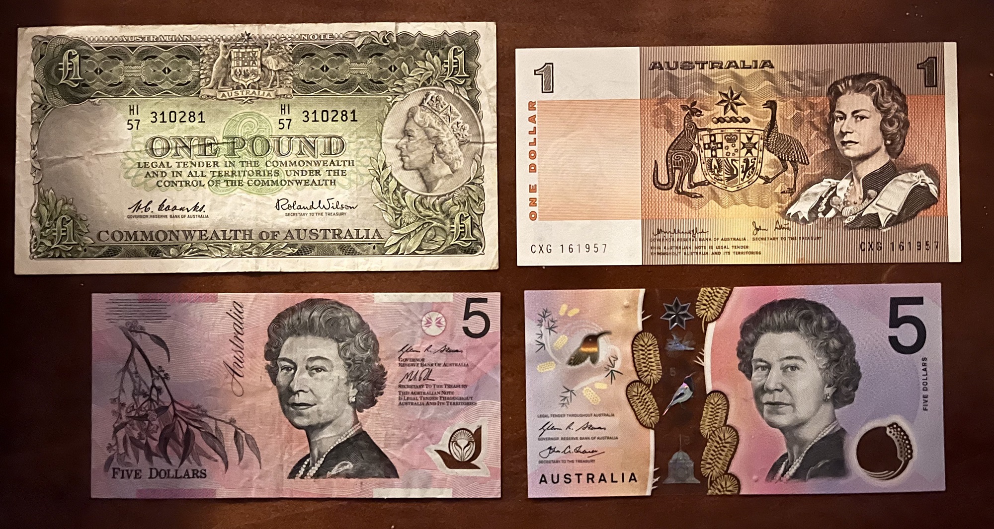 La reina Isabel II desaparecerá del billete de 5 dólares de Australia