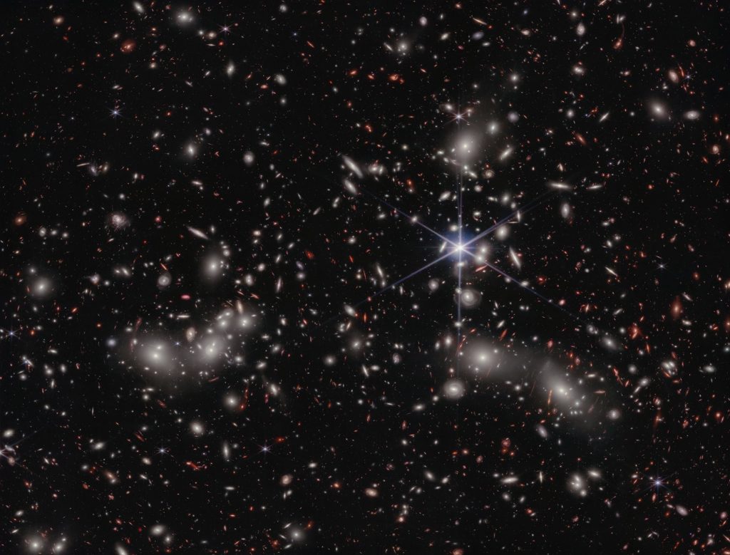 El megacúmulo de Pandora, la nueva imagen del James Webb en el espacio