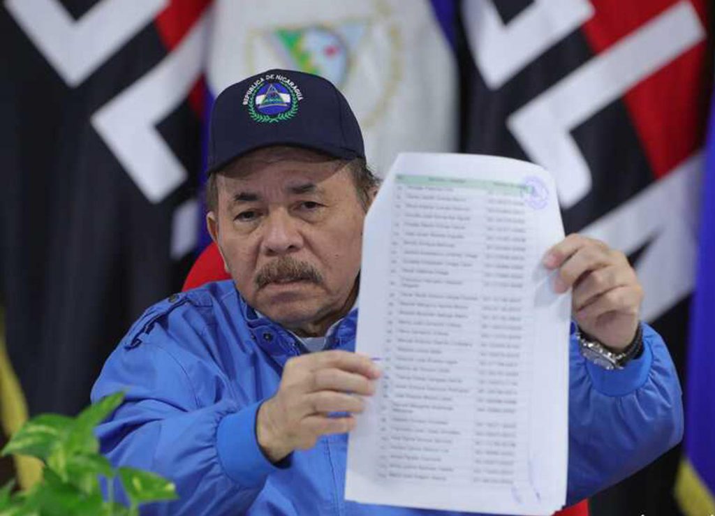 Nicaragua retiró la nacionalidad a 94 ciudadanos más