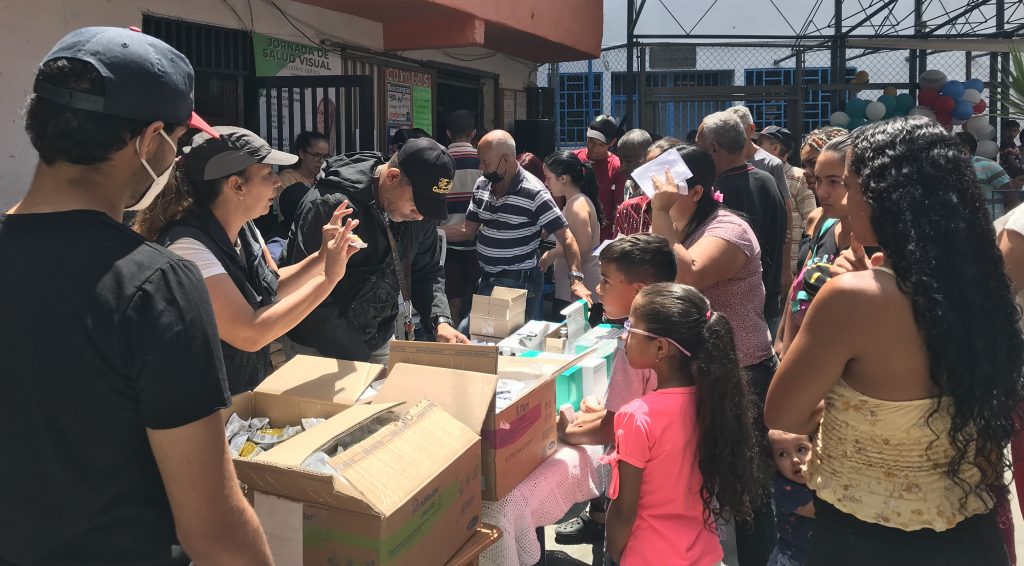 FUNAVIVE llevó jornada médica a vecinos del Barrio La Lucha en Venezuela