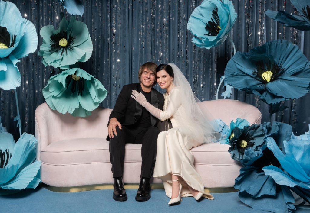 ¡Su hija fue dama de honor! Laura Pausini y Paolo Carta se casaron