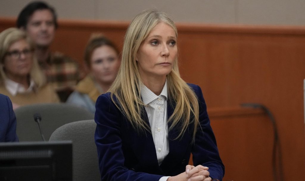 Jurado declaró no culpable a Gwyneth Paltrow en el juicio civil por accidente de esquí en Utah