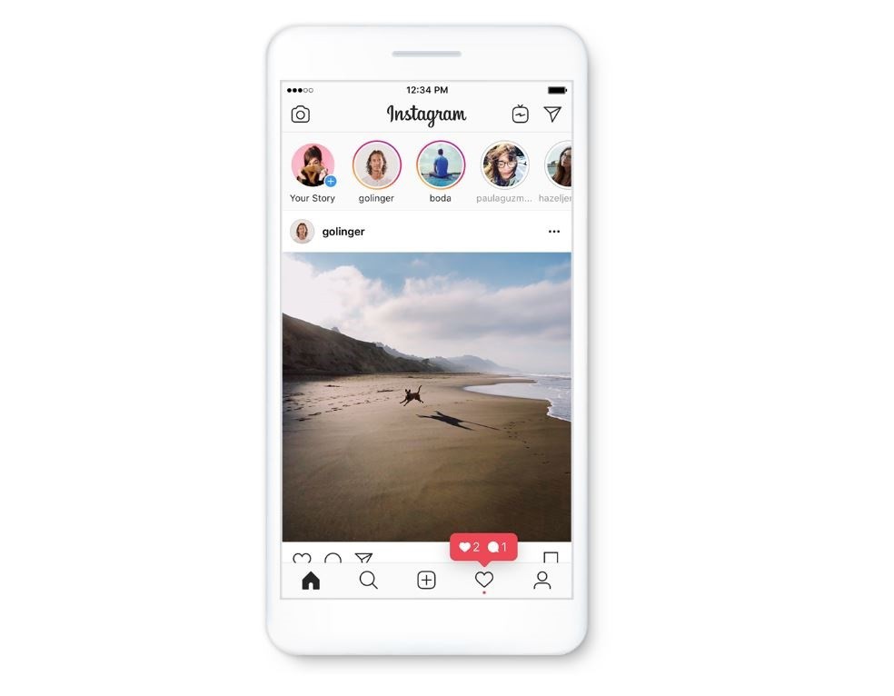 'Historias espontáneas' de Instagram permite compartir fotos hechas con ambas cámaras del móvil, como en BeReal