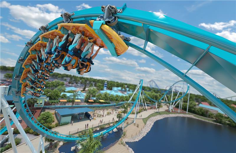 SeaWorld se burla del alerta de prueba de emergencia y promocionó su montaña rusa
