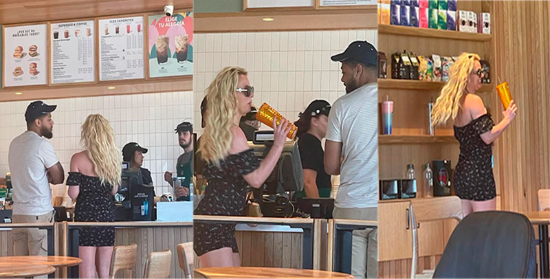 Britney Spears es vista en reconocida cafetería en Puerto Rico