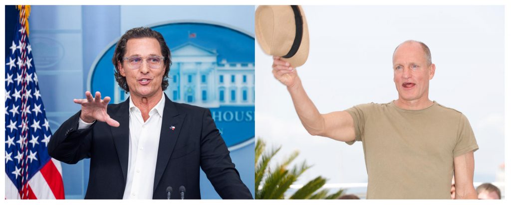Woody Harrelson y Mathew McConaughey sugieren que podrían ser hermanos