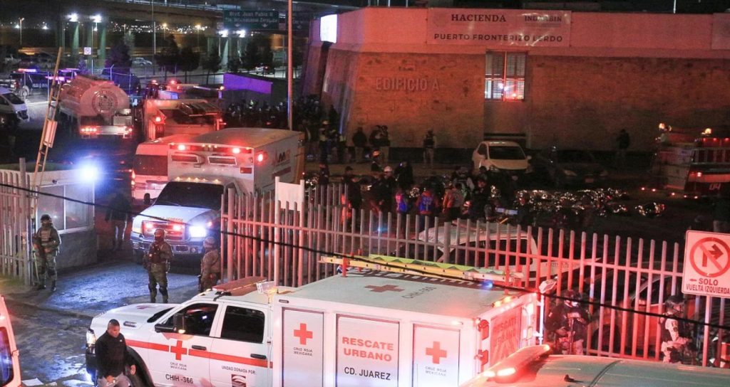 Aumenta a 40 la cifra de migrantes fallecidos en el incendio de México