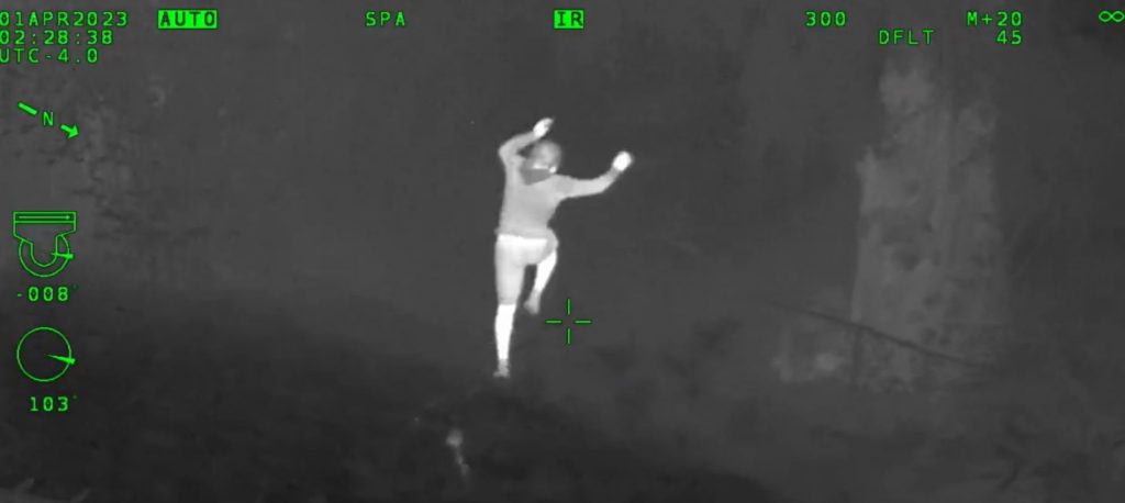 Policía de Orlando reveló el video de la persecución de un ladrón