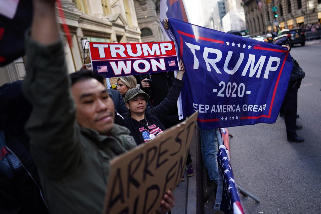 La posibilidad de violencia en marchas pro-Trump mantiene vigilante a la Casa Blanca