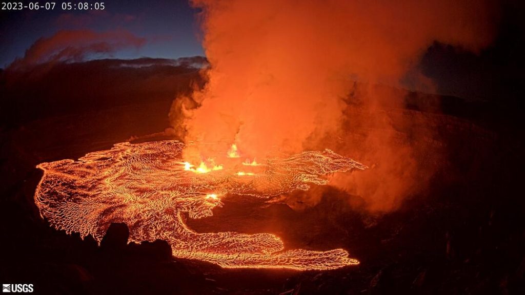 Entró en erupción el volcán Kilauea en Hawái