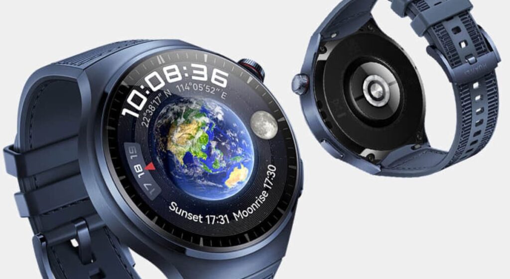 Con un diseño de titanio de nivel aeronáutico, el Huawei Watch 4 Pro Blue se lanza en España por 449,90 euros