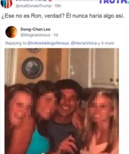 Trump acusó a DeSantis de conducta inmoral cuando fue profesor de secundaria (Donald Trump@ Social Truth)