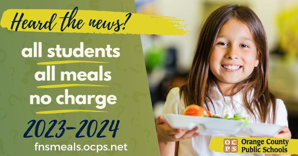 Escuelas Públicas del Condado de Orange ofrecerán comidas gratis a todos los alumnos