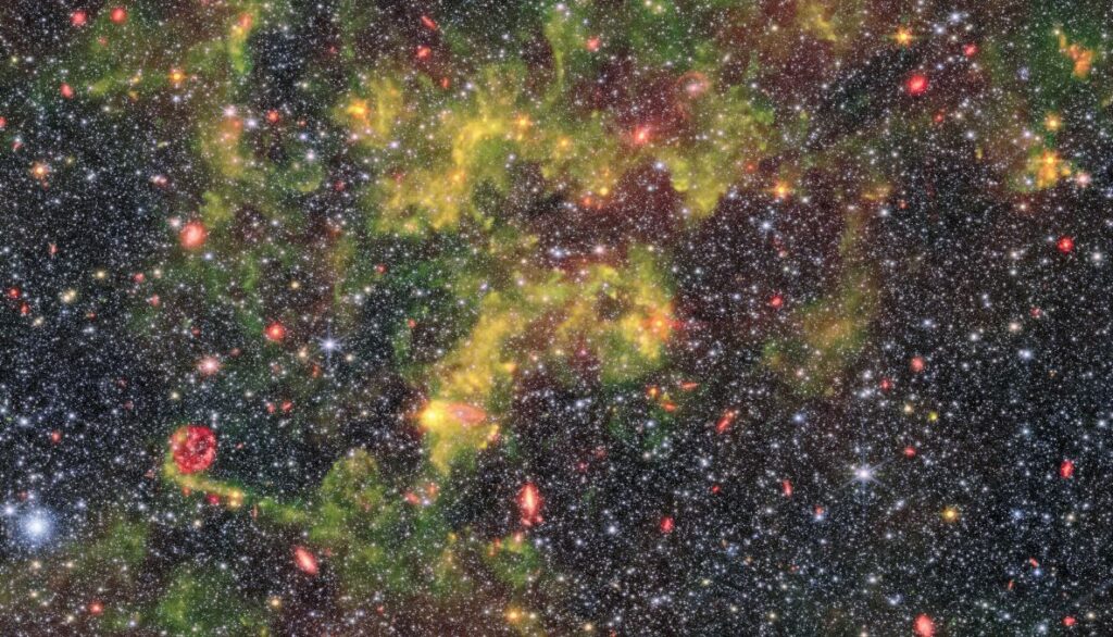Así luce la primera galaxia fuera de la Vía Láctea desde el lente del Webb