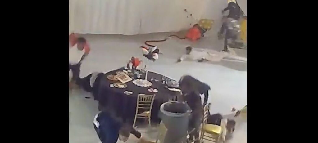 Video muestra tiroteo durante banquete en Orange donde murieron 2 personas