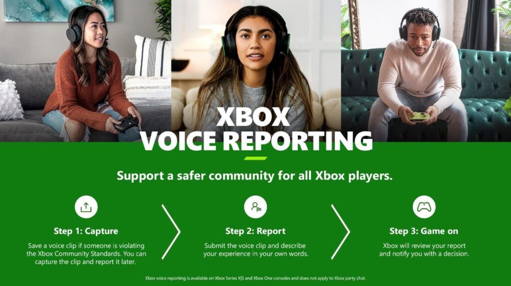 Ahora podrás reportar mensajes de voz nocivos en Xbox