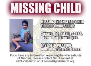 Buscan a niño de 3 años con autismo desaparecido en Davenport