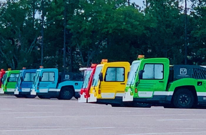Los tranvías de estacionamiento de cortesía regresan a Hollywood Studios y EPCOT