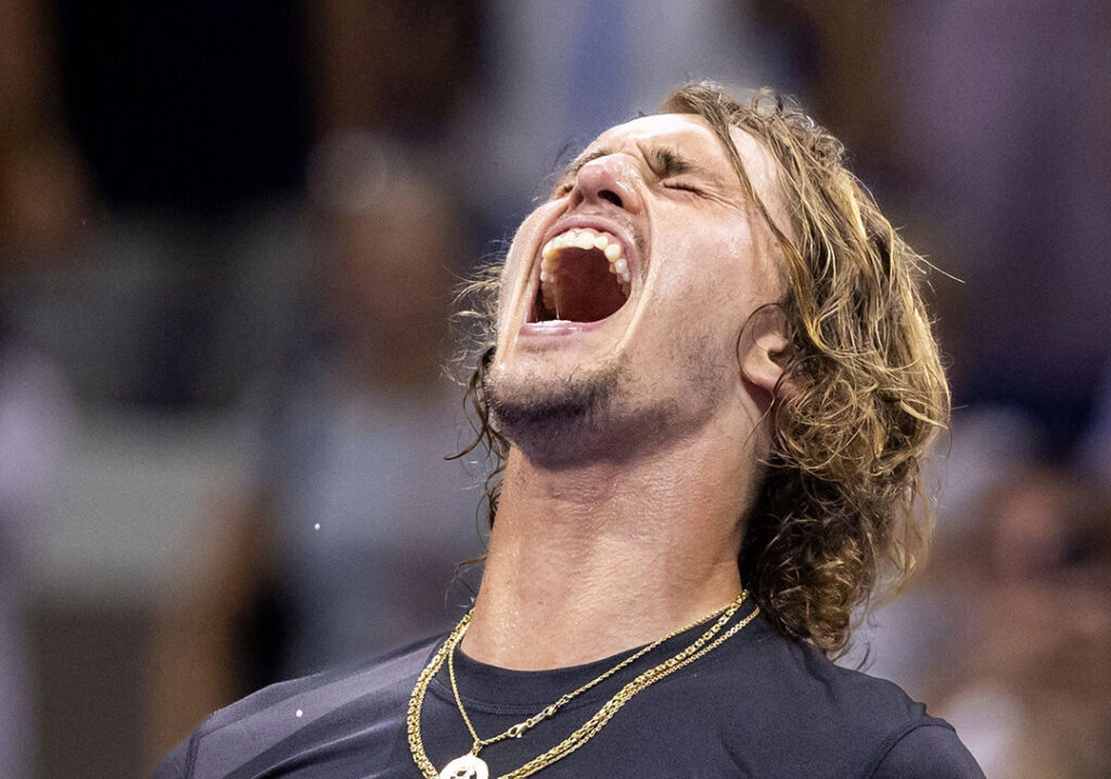 Zverev calificó de inaceptable el grito hitleriano de un aficionado expulsado del US Open
