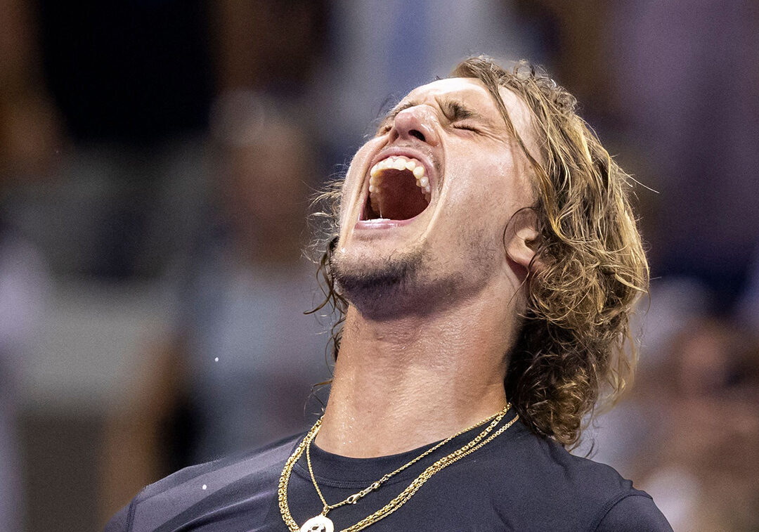 Zverev calificó de inaceptable el grito hitleriano de un aficionado expulsado del US Open