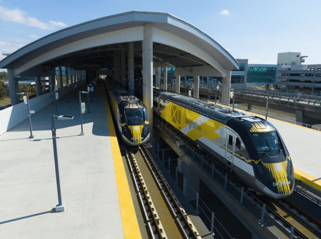 Brightline planea agregar una nueva parada entre Orlando y West Palm Beach