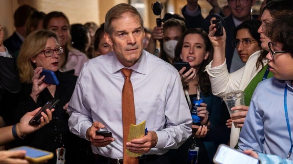 Jim Jordan es nominado como candidato republicano para presidir la Cámara de Representantes de EEUU
