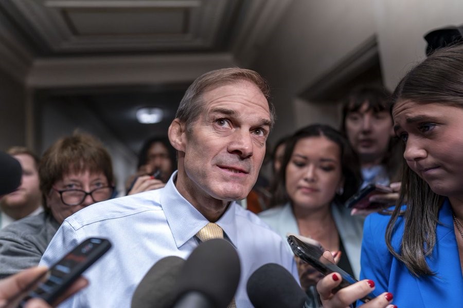 El republicano Jim Jordan fracasó en su primer intento por presidir la Cámara de Representantes