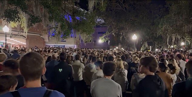 5 heridos durante vigilia por Israel en la Universidad de Florida