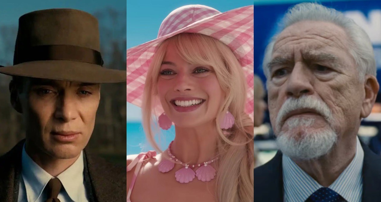 Barbie, Oppenheimer y Succesion encabezan nominaciones a los Globos de Oro