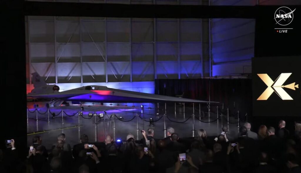El avión supersónico silencioso X59 de la NASA volará este año