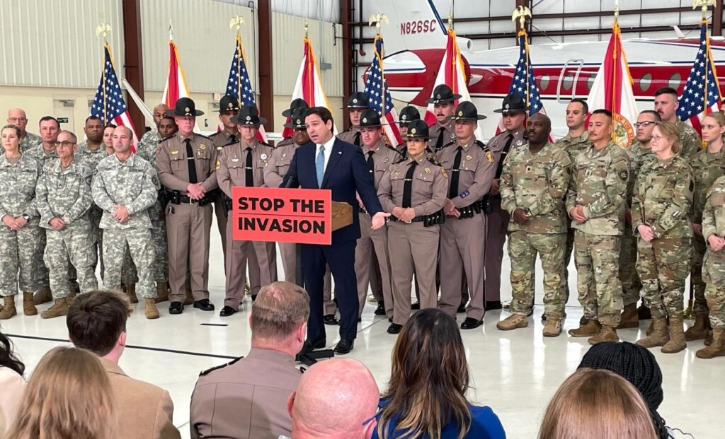DeSantis envía más efectivos de la Guardia Nacional y Estatal de Florida para ayudar a Texas