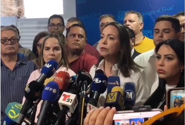Régimen de Maduro detuvo a dos miembros del partido de María Corina Machado y emiten otras 7 órdenes de captura