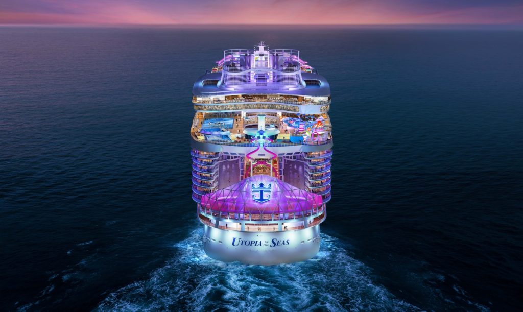 (+Video) Utopia of the Seas, el segundo crucero más grande del mundo, zarpará de Puerto Cañaveral el 19 de julio