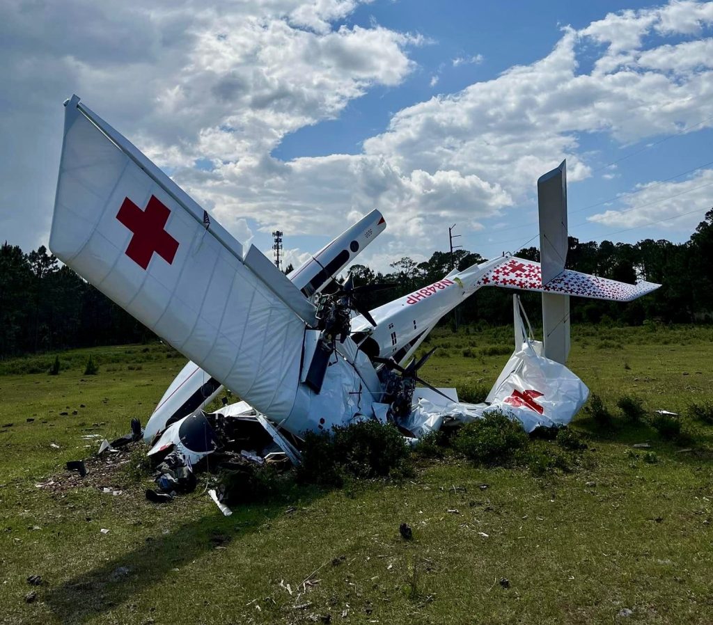 Herido piloto después de accidentarse su avioneta en DeLand