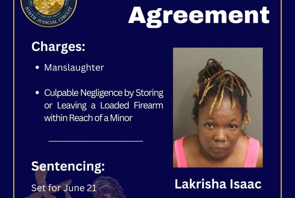 Sentenciada a 5 años de cárcel madre de niña de 10 años acusada de matar a una vecina en Orlando
