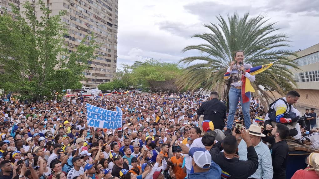 María Corina Machado: Tenemos la fuerza y la organización, y ahora vamos a defender los votos