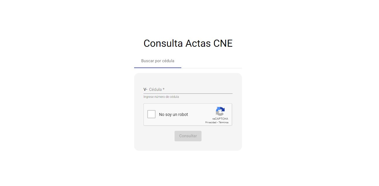 Régimen de Maduro bloquea página web para la verificación de las actas