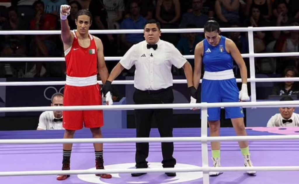 Polémica por boxeadora argelina. Su rival se retiró a los 46 segundos: "Jamas había sentido un golpe así"