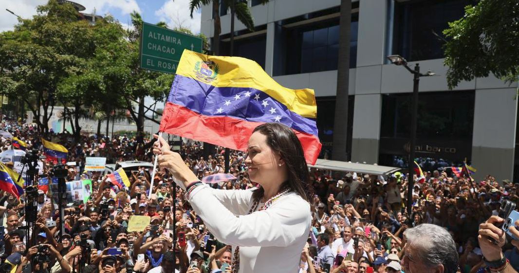 María Corina Machado: "No le echaron bolas"