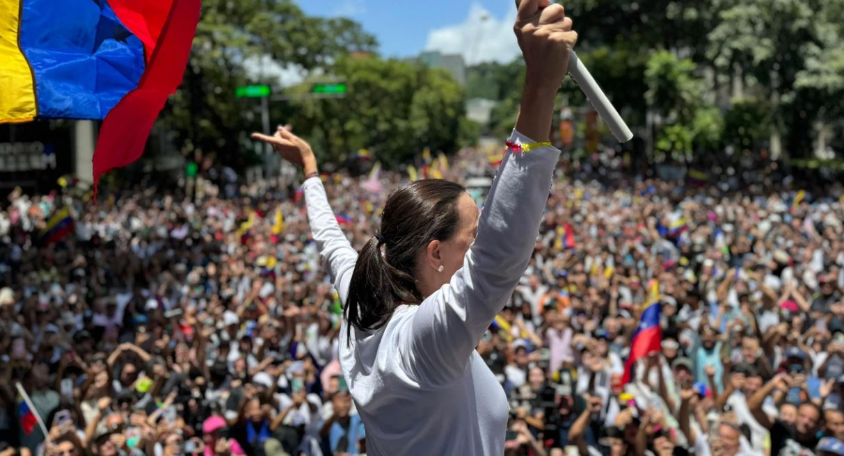 "Acta Mata Voto": María Corina Machado y Edmundo González convocan concentración a un mes de las elecciones