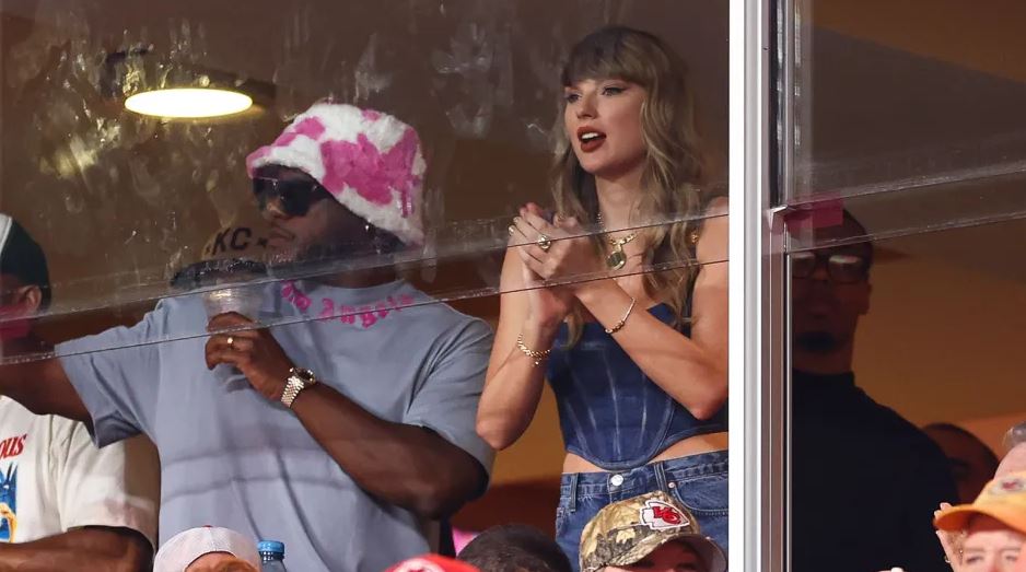 Taylor Swift realfirma su condición de amuleto de buena suerte para los Chiefs
