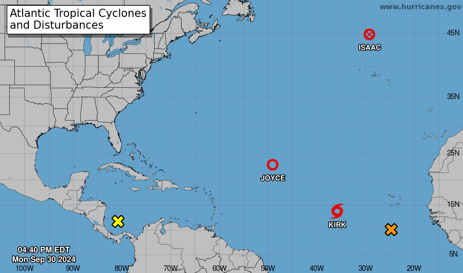 El NHC dice que Florida debería monitorear las perturbaciones del Caribe